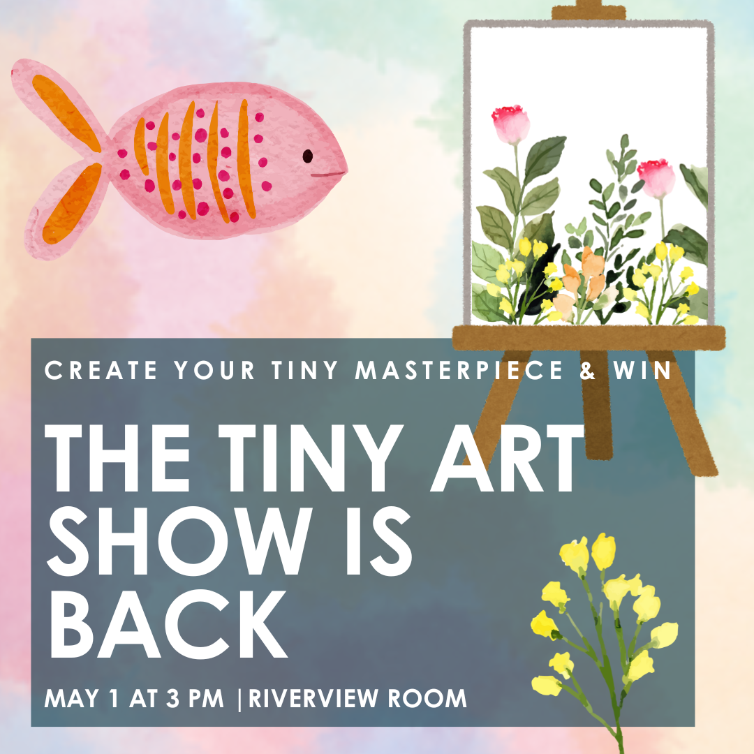 Tiny Art Show Kick Off