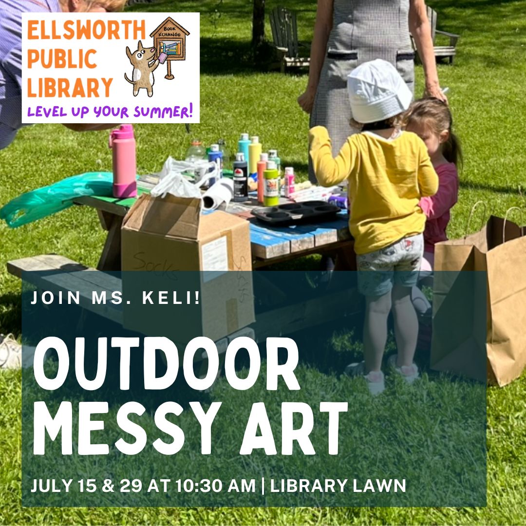 Outdoor Messy Art