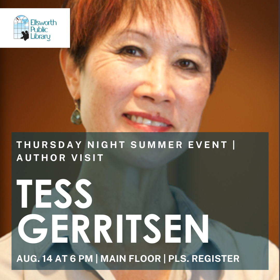 Author Talk with Tess Gerritsen