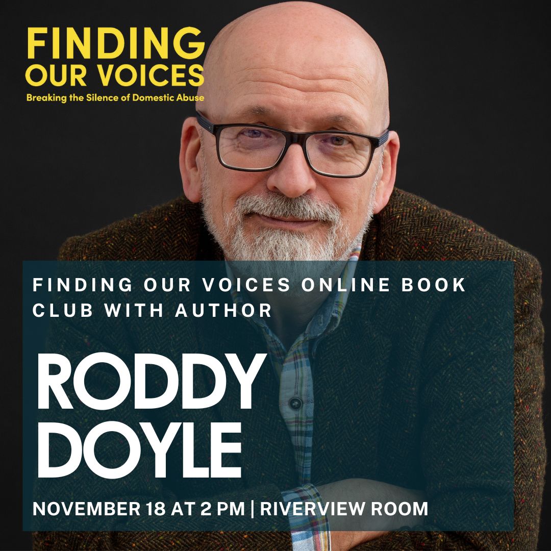 Finding Our Voices Book Club with Author Roddy Doyle